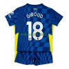 Maillot de Supporter Chelsea Olivier Giroud 18 Domicile 2021-22 Pour Enfant